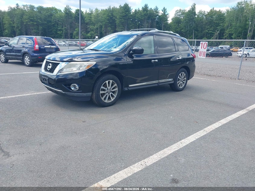 Vin: 5n1ar2mm0dc619572, lot: 45969429, nissan pathfinder sl 20132