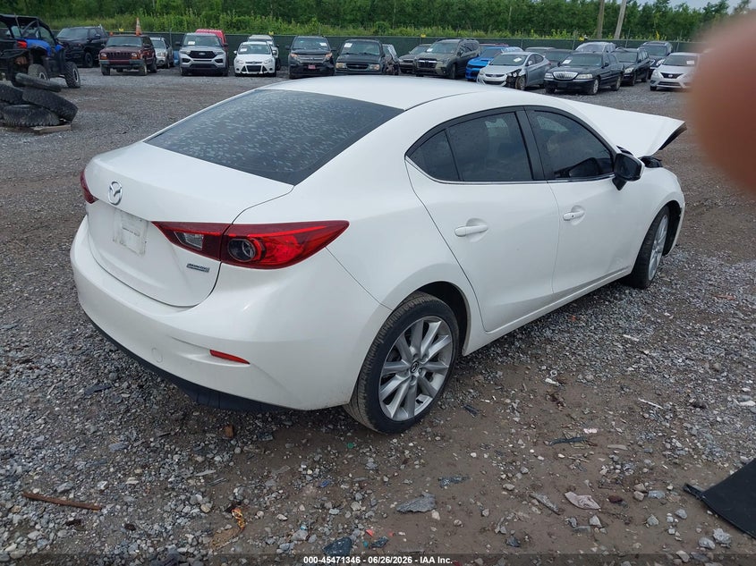 Vin: jm1bn1v72h1126856, lot: 45969483, mazda mazda3 touring 20174
