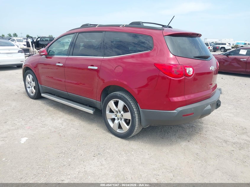 Vin: 1gnkrged0cj384595, lot: 45969484, chevrolet traverse lt w/1lt 20123