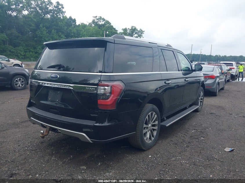 Vin: 1fmjk2at1jea24908, lot: 45969518, ford expedition max limited 20184