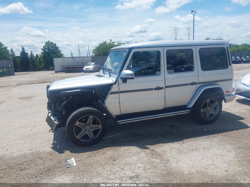 2017 Mercedes-Benz G 550 4Matic VIN: WDCYC3KF9HX275604 Lot: 45471391