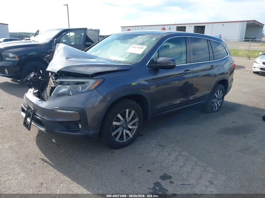 Vin: 5fnyf6h54lb052032, lot: 45969546, honda pilot awd ex-l 20202