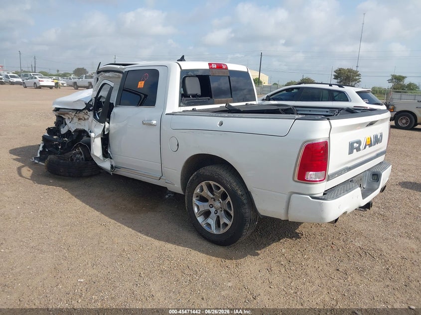 Vin: 1c6rr6pt2gs201422, lot: 45969579, ram 1500 longhorn limited 20163