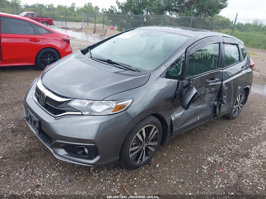 2018 Honda Fit Ex, Левый бок, IAAI, VIN 3HGGK5H88JM707394 — фото 2