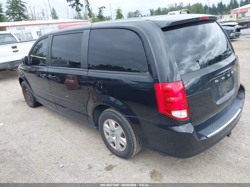Vin: 2c4rdgbg0cr407390, lot: 45969592, dodge grand caravan se/avp 20123