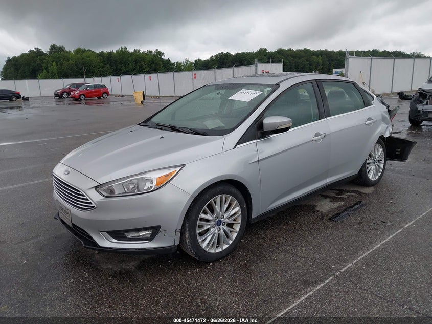 Vin: 1fadp3j21hl336559, lot: 45969609, ford focus titanium 20172