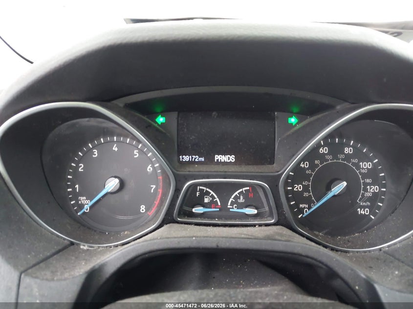 2017 FORD FOCUS SEDAN 2.0L I-4 DI, DOHC, VVT, 160HP