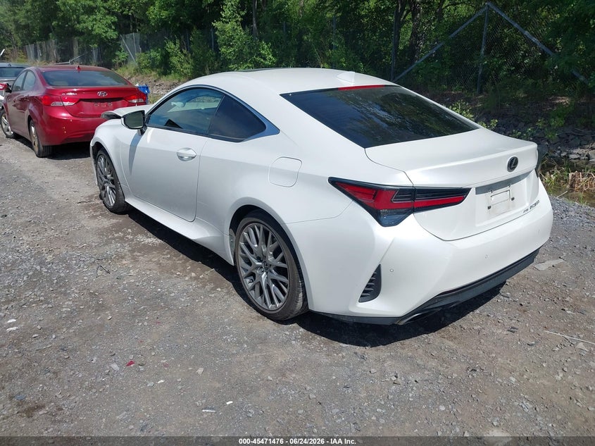 Vin: jths85bc1k5004911, lot: 45969613, lexus rc 300 20193