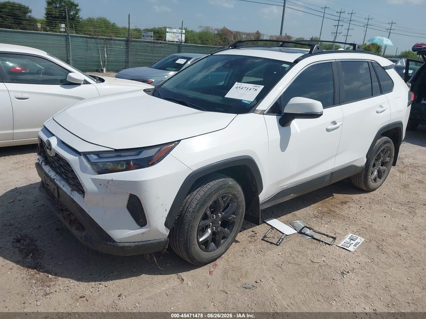 2023 Toyota Rav4 Xle, Front End, IAAI, VIN 2T3W1RFV0PW274934 — photo 2