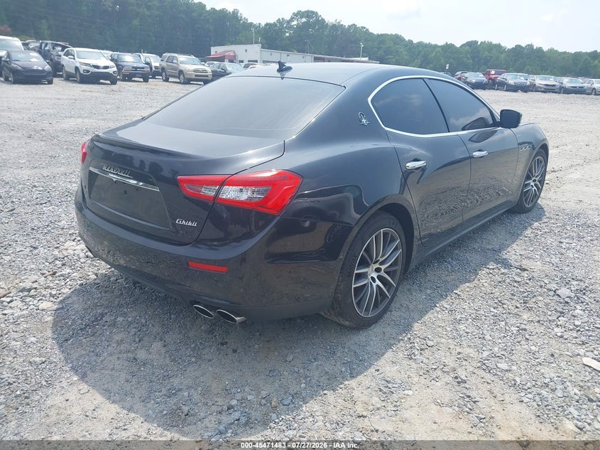 Vin: zam57rta7g1176358, lot: 45969620, maserati ghibli s q4 20164