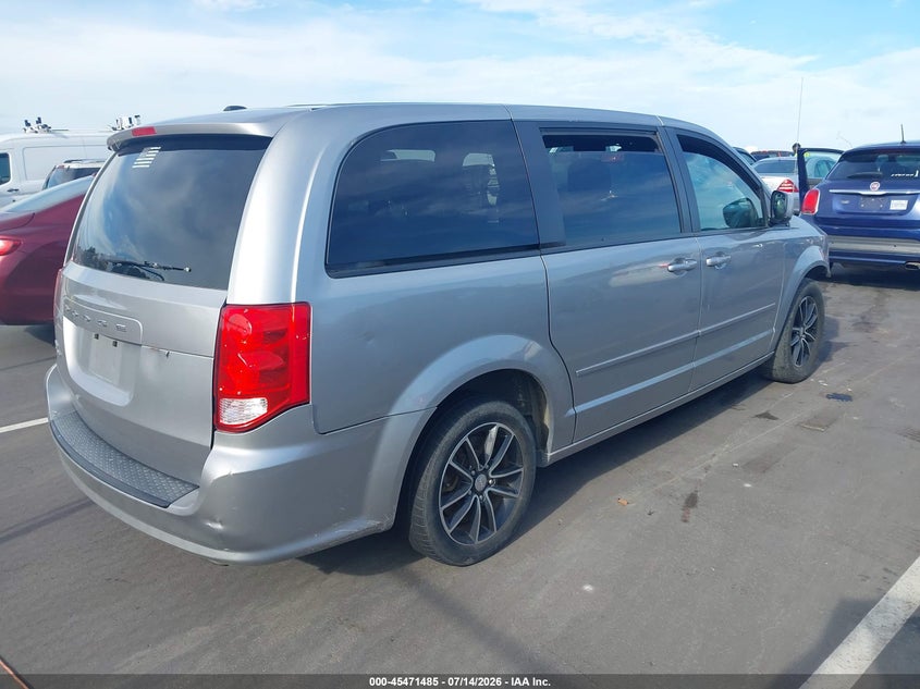 Vin: 2c4rdgbg6hr820065, lot: 45969622, dodge grand caravan se plus 20174