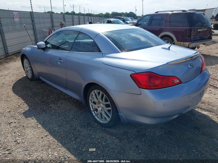 2010 INFINITI G37 auction photo 3