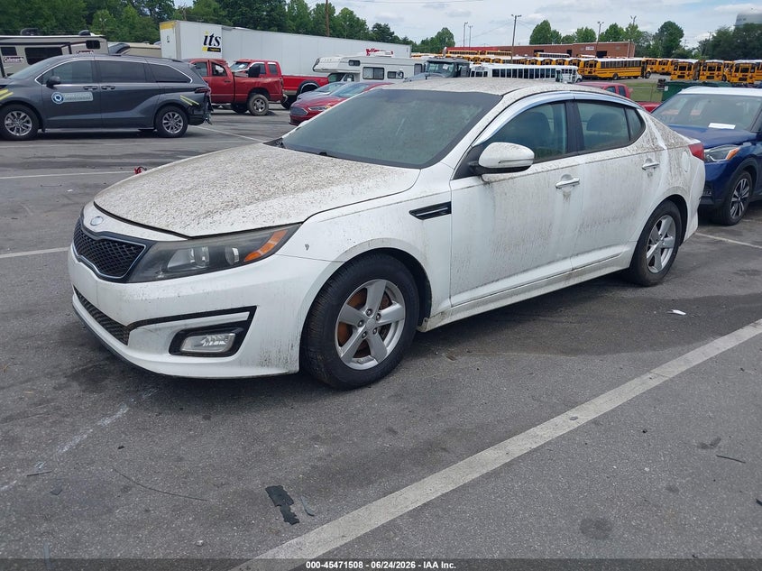 2014 Kia Optima Lx 5XXGM4A77EG334215 photo 1