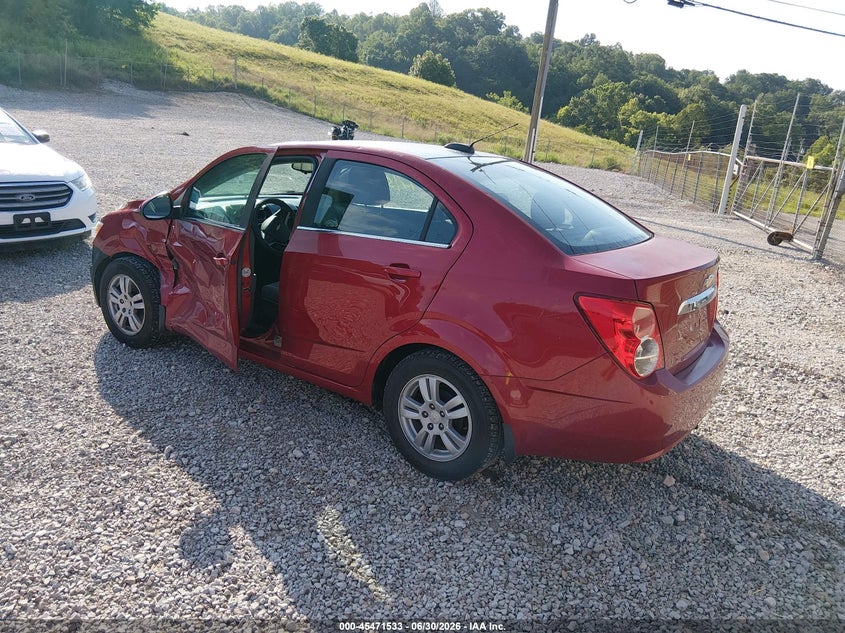 Vin: 1g1jc5shxg4166694, lot: 45969670, chevrolet sonic lt auto 20163