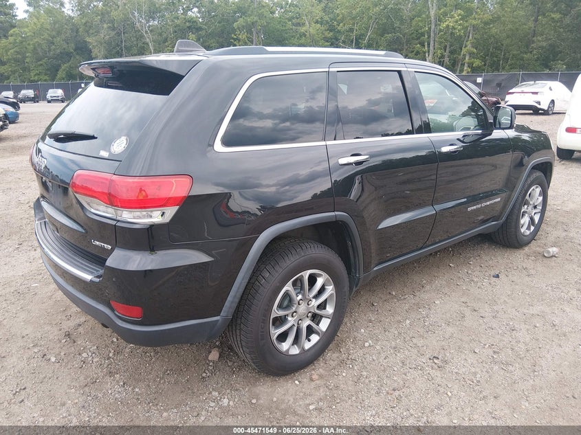 2016 JEEP GRAND CHEROKEE auction photo 4