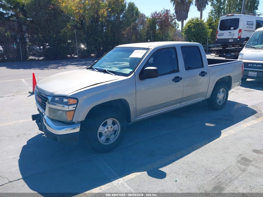 2006 GMC Canyon, Обычный износ, IAAI, VIN 1GTCS136968224049 — фото 2