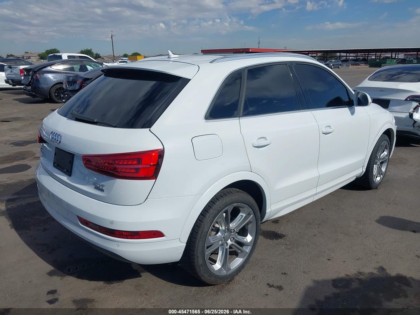 Vin: wa1jccfs7hr011861, lot: 45969702, audi q3 2.0t premium 20174