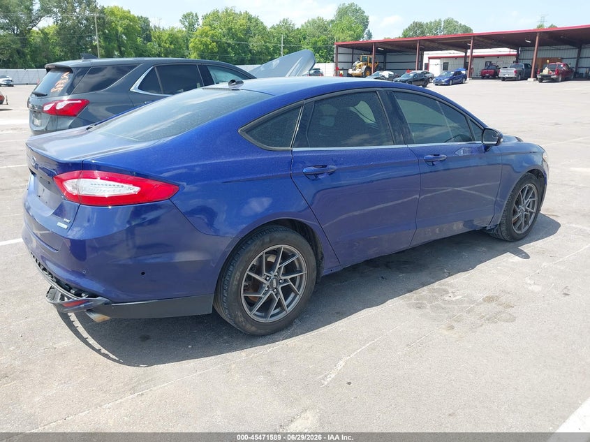 2013 FORD FUSION auction photo 4