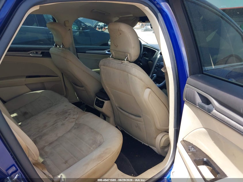 2013 FORD FUSION auction photo 8