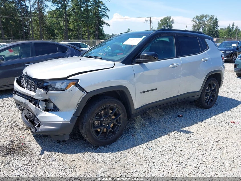 Vin: 3c4njdbnxrt156971, lot: 45969734, jeep compass latitude 4x4 20242