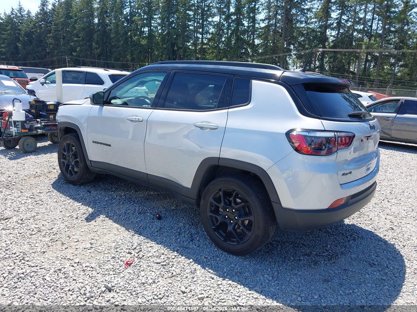 Vin: 3c4njdbnxrt156971, lot: 45969734, jeep compass latitude 4x4 20243