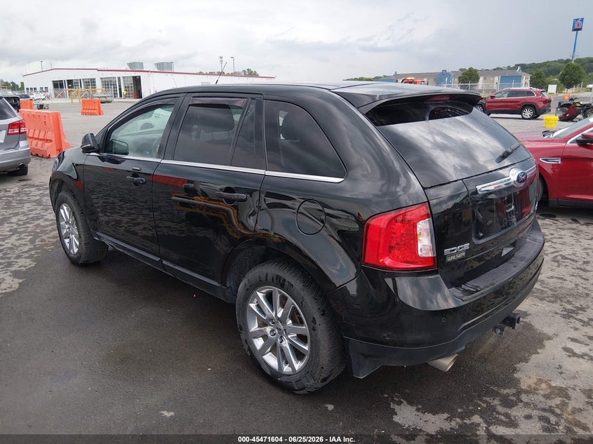 Vin: 2fmdk4kcxeba62355, lot: 45969741, ford edge limited 20143