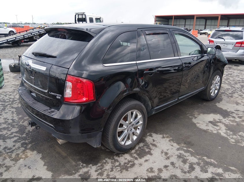 Vin: 2fmdk4kcxeba62355, lot: 45969741, ford edge limited 20144