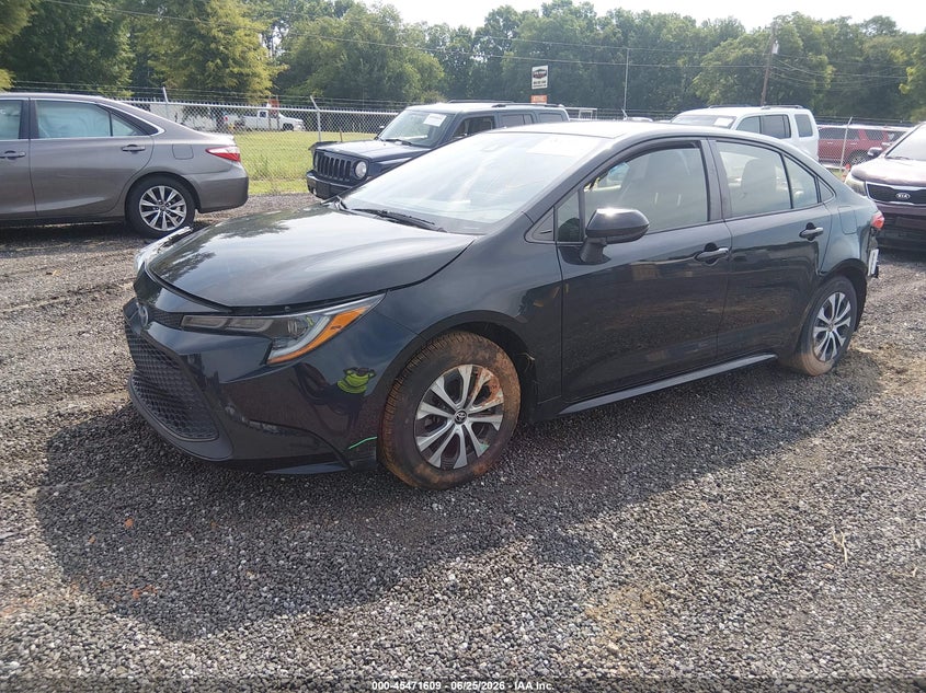2022 TOYOTA COROLLA SEDAN 1.8L I-4 DOHC, VVT, 96HP