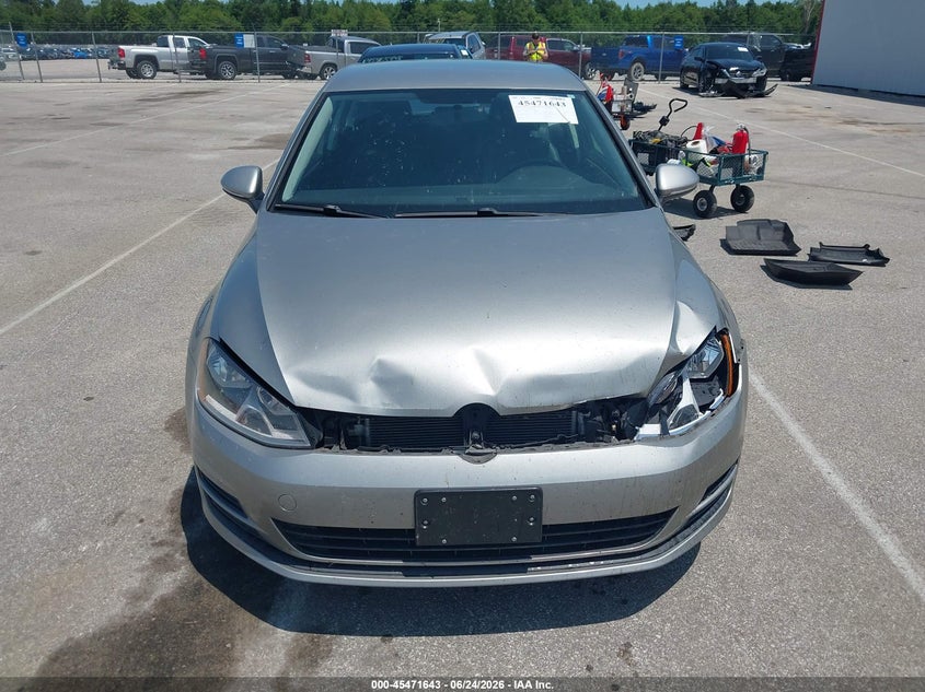 2015 Volkswagen Golf Tsi S 2-Door VIN: 3VW917AU9FM069724 Lot: 45471643