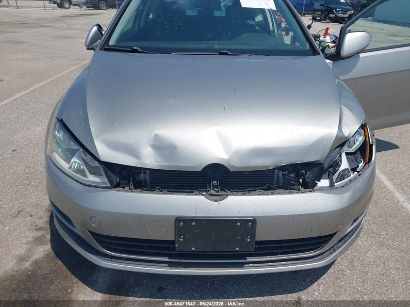 2015 Volkswagen Golf Tsi S 2-Door VIN: 3VW917AU9FM069724 Lot: 45471643