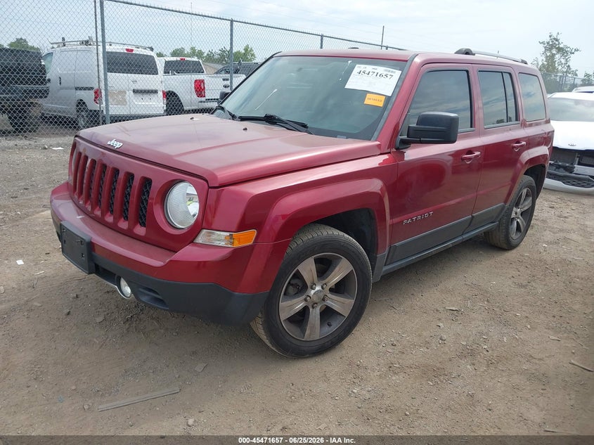 1C4NJPFA9GD550750 2016 Jeep Patriot High Altitude Edition photo 1