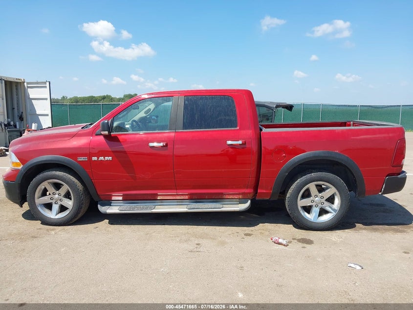 DODGE RAM 1500 2010 VIN 1D7RV1CT1AS192156