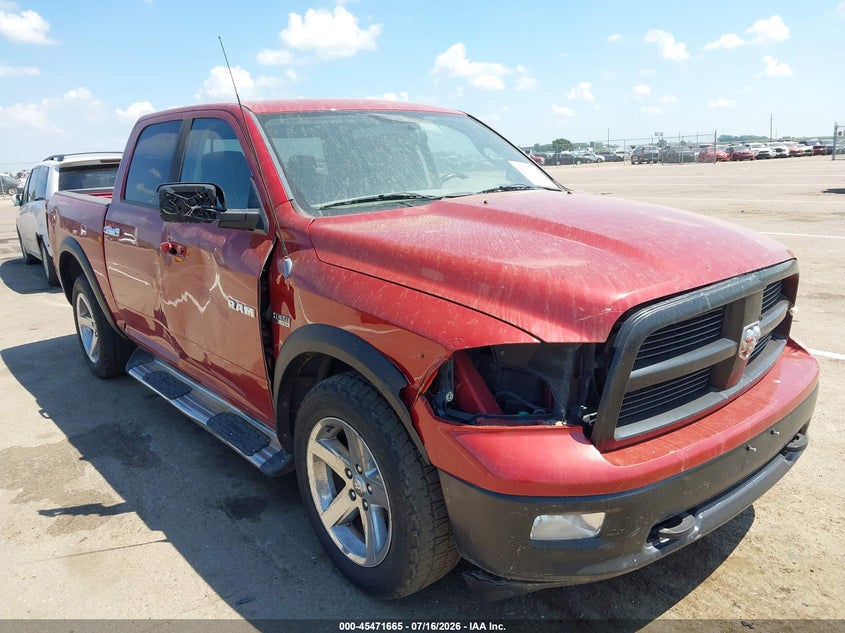DODGE RAM 1500 2010 VIN 1D7RV1CT1AS192156