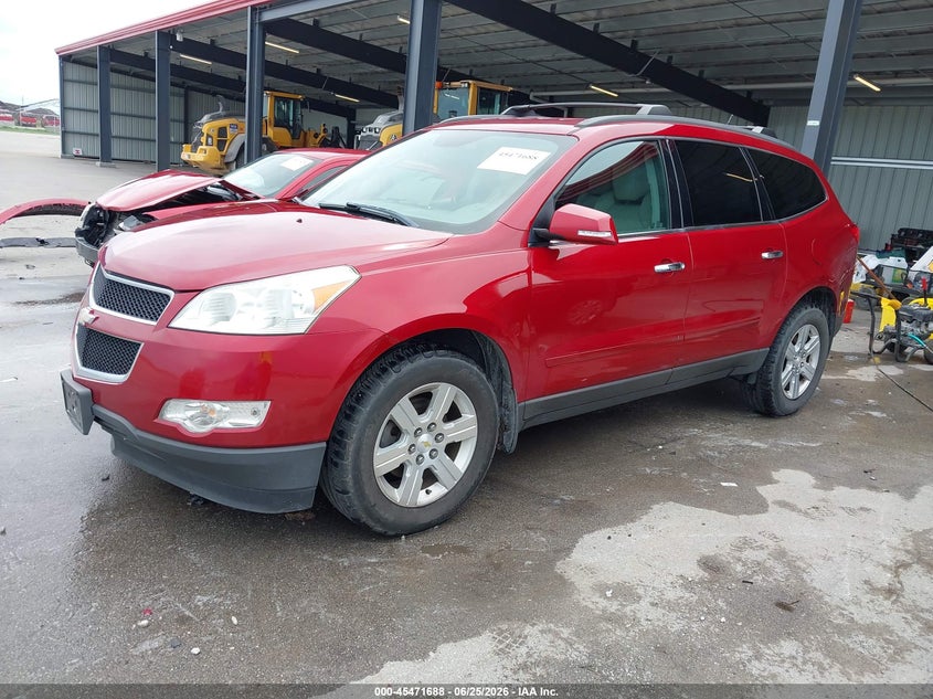 Vin: 1gnkvjed3cj126077, lot: 45969823, chevrolet traverse lt w/2lt 20122