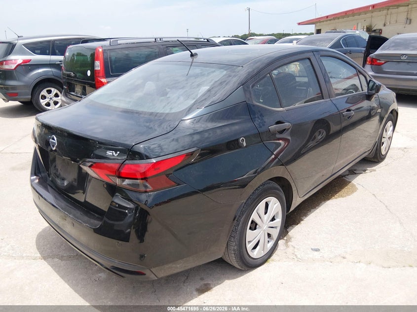 2020 NISSAN VERSA SEDAN 1.6L I-4 DOHC, VVT, 122HP