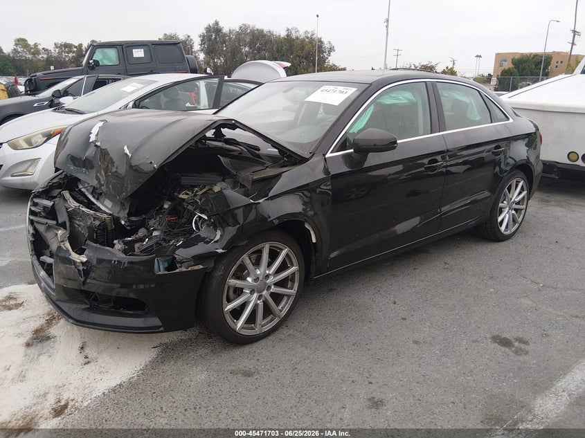 Vin: wauefgff8f1134859, lot: 45969840, audi a3 2.0t premium 20152