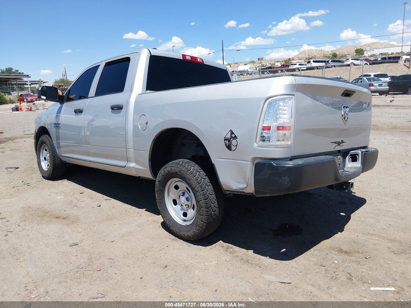 Vin: 1c6rr7kg3hs570923, lot: 45969864, ram 1500 tradesman  4x4 5'7 box 20173