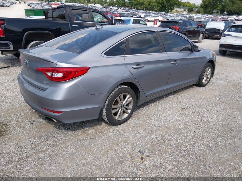 2015 HYUNDAI SONATA auction photo 4