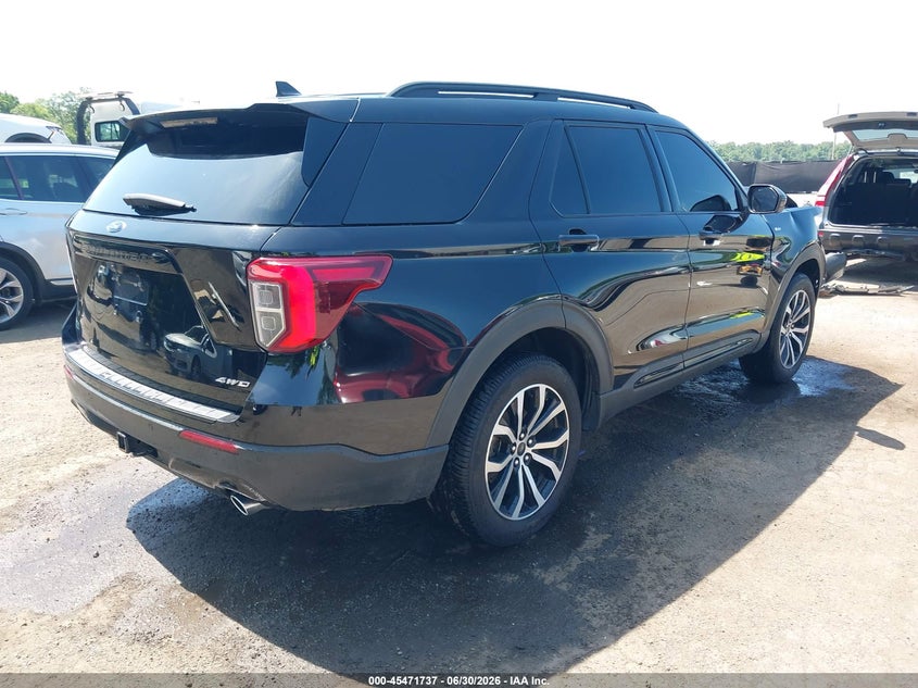 Vin: 1fmsk8kh5ngb82728, lot: 45969874, ford explorer st-line 20224