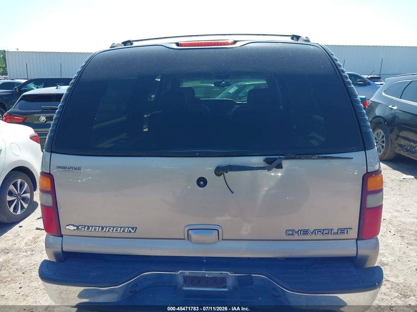 2003 Chevrolet Suburban 1500 Lt VIN: 3GNFK16Z63G119890 Lot: 45471783