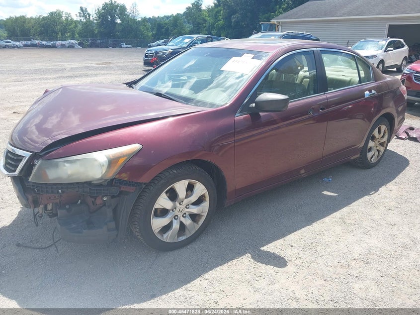 2009 Honda Accord 3.5 Ex-L, Front End, IAAI, VIN 1HGCP36839A041478 — photo 2