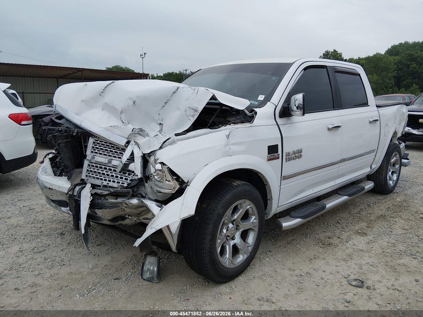 Vin: 1c6rr7nt4hs692442, lot: 45969989, ram 1500 laramie  4x4 5'7 box 20172