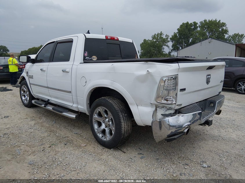 Vin: 1c6rr7nt4hs692442, lot: 45969989, ram 1500 laramie  4x4 5'7 box 20173