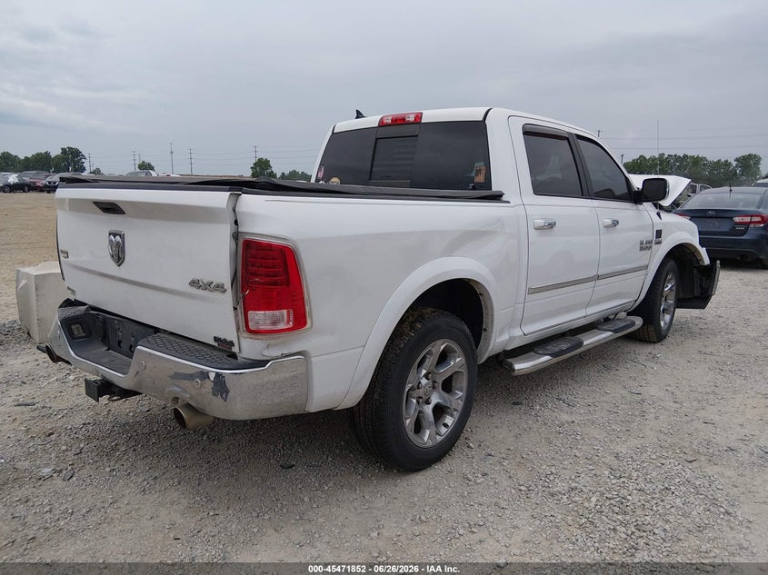 Vin: 1c6rr7nt4hs692442, lot: 45969989, ram 1500 laramie  4x4 5'7 box 20174