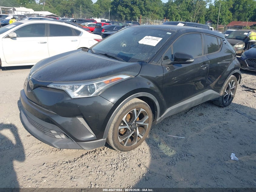 2019 Toyota C-HR, Rear, IAAI, VIN NMTKHMBX6KR088280 — photo 2