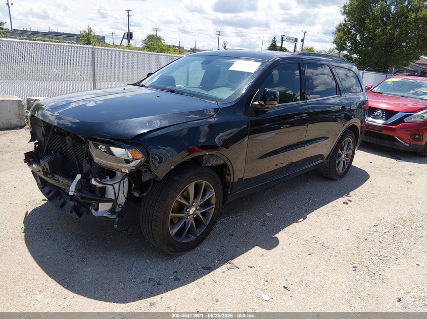 Vin: 1c4rdjdg0jc116971, lot: 45970038, dodge durango gt awd 20182