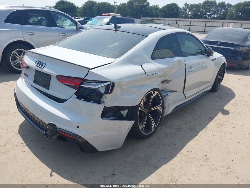 Vin: wuanwaf56ra901929, lot: 45970046, audi rs 5 tfsi quattro tiptronic 20244