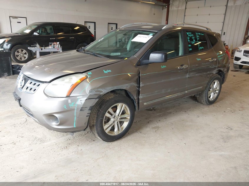 2015 Nissan Rogue Select S JN8AS5MVXFW262247 photo 1
