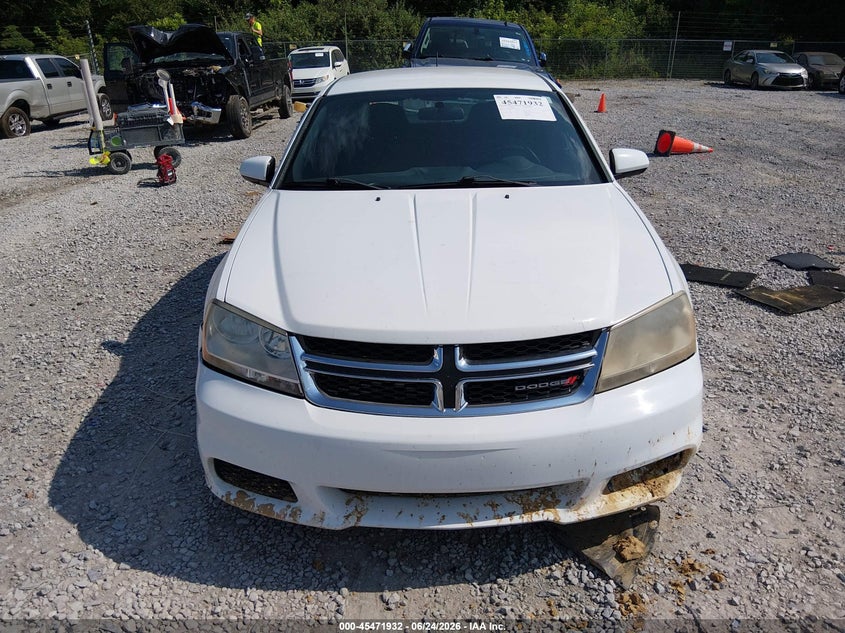 2012 Dodge Avenger Sxt VIN: 1C3CDZCB2CN290238 Lot: 45471932