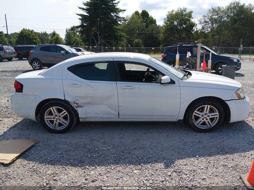 2012 Dodge Avenger Sxt VIN: 1C3CDZCB2CN290238 Lot: 45471932